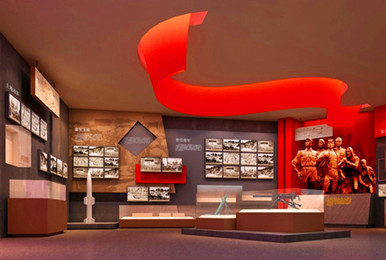 党建展厅展馆设计,红色历史革命纪念馆设